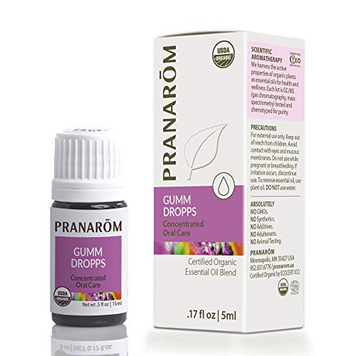 Pranarom Mouthwash - Promotes Oral Health, Soothes Pain, Pure Essential Oils - 5ml