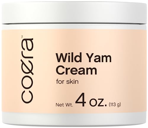 Coera Wild Yam Cream - Nourishing Moisturizer, Lab Tested, Paraben-Free - 4 oz