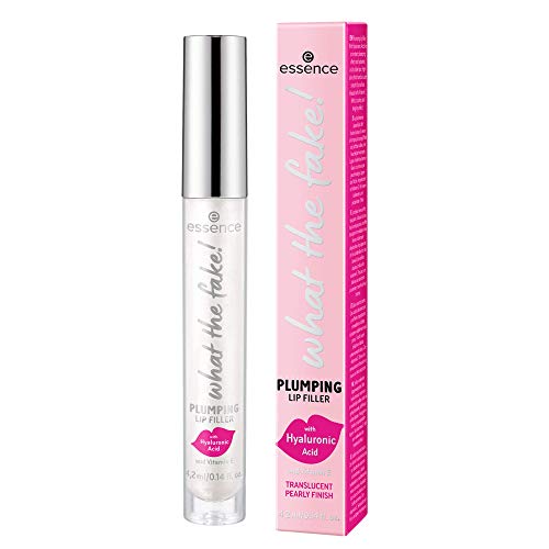 essence Plumping Lip Filler Gloss - Hydrating, Shiny Finish, Vegan, Gluten & Paraben Free - 4.5ml