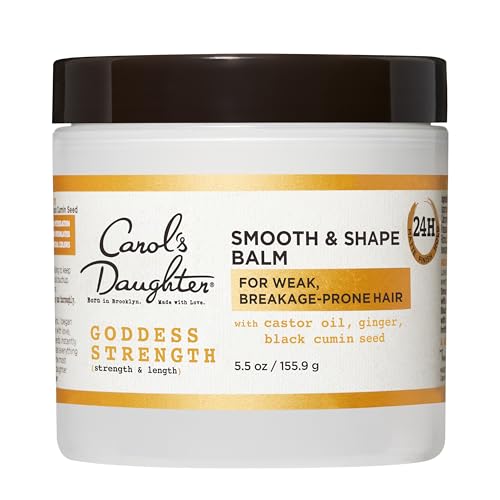 Carol's Daughter Hair Styling Cream - 24HR Hold, Nourishing Castor Oil Formula - 5.5 Fl Oz