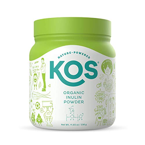 KOS Organic Inulin Powder - Promotes Digestive Health, Reduces Inflammation - 112 Servings