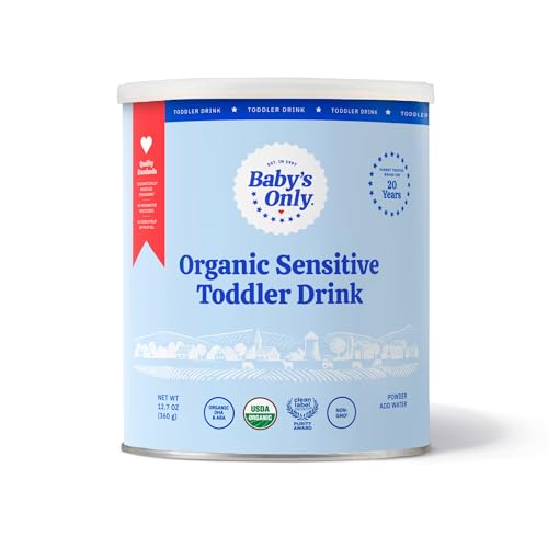 Baby's Only Organic Sensitive Toddler Drink - Lactose Relief, DHA & Iron, 12.7oz