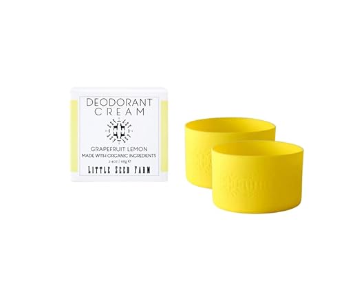 Little Seed Farm Deodorant Cream - 24-Hour Odor Protection, All Natural Ingredients - 2.4oz