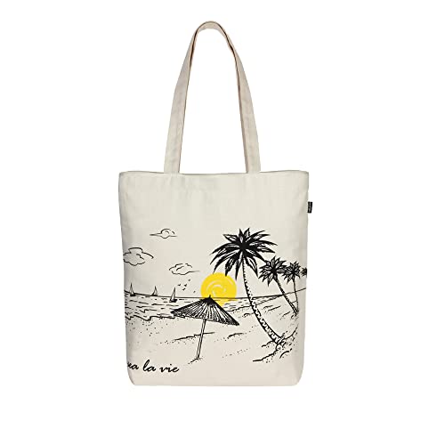 Ecoright Canvas Tote Bag - Versatile for Travel, Shopping & Work, Fair Trade Certified - 11x15in