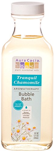 Aura Cacia Bubble Bath - Calming Chamomile Relaxation, Natural Ingredients - 13 oz