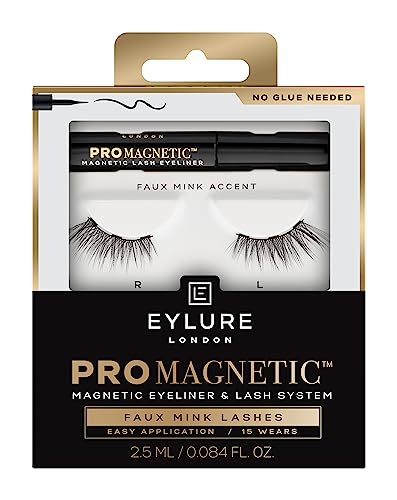 Eylure Promagnetic Liquid Eyeliner & Lash System - Long-Lasting, Quick-Dry Formula - 3ml