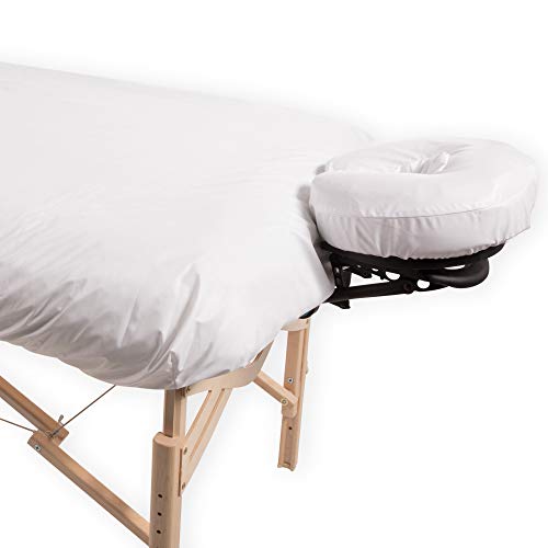 EARTHLITE Massage Table Cover Set - Soft, Water-Proof, Hypoallergenic - Fits Tables up to 35"