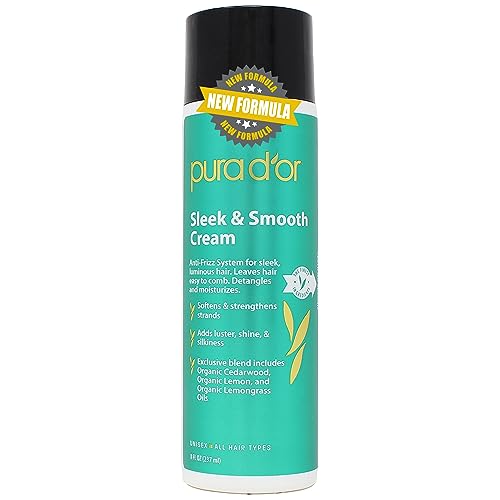 PURA D'OR Hair Care Set - Anti-Frizz & Moisture, Strengthening with Aloe Vera & Oils - 8oz