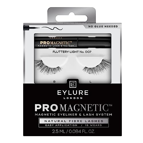 Eylure PROMAGNETIC Eyeliner & Lash Kit - Long-Lasting, Easy Application, No Glue - Black