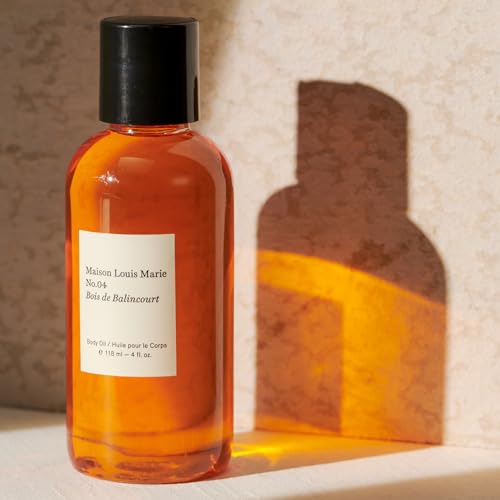 Maison Louis Marie Body Oil - Nourishing Hydration, Antioxidant Rich, Non-Toxic Fragrance - 4 fl oz