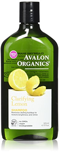 Lemon Clarifying Shampoo - Vegan, Non-GMO, Cruelty-Free Formula - 11oz