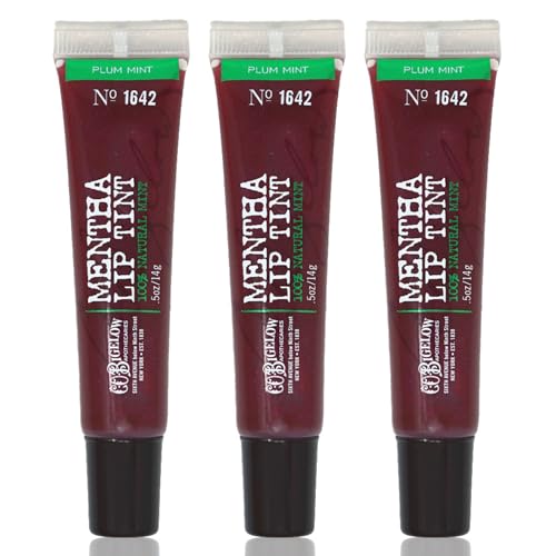 C.O. Bigelow Lip Gloss Trio - Moisturizing Relief for Dry Lips, Light Purple Tint - 3 x 0.5oz