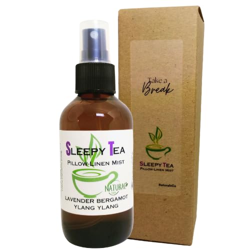 NaturalzCo Pillow Mist - Relaxing Aromatherapy for Deeper Sleep with Essential Oils - 4oz