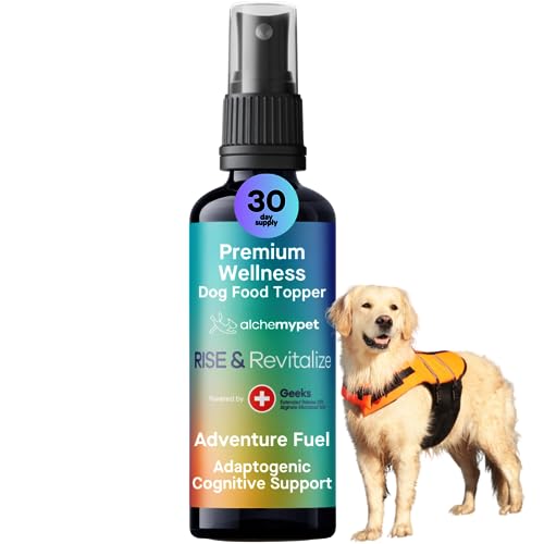 Alchemypet Dog Supplement - Boosts Energy & Mood, Supports Joint Health - 60ml (30 Servings)