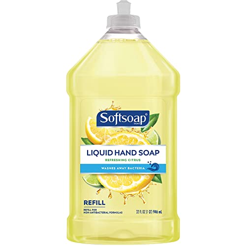 Softsoap Hand Soap Refill - Refreshing Citrus, Gentle Formula, Biodegradable - 32 Fl Oz