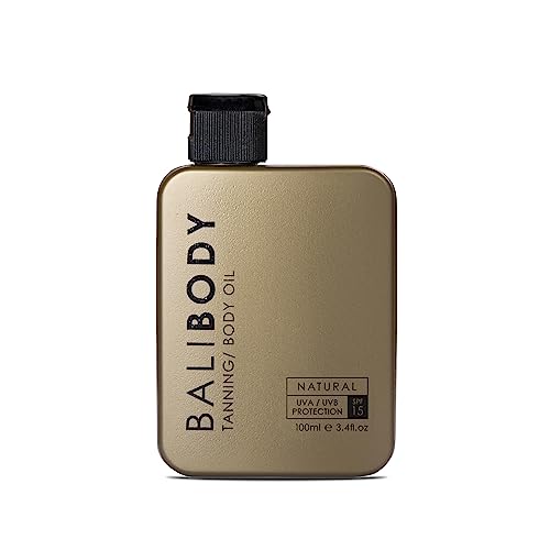 Bali Body Body Oil - Moisturizes & Hydrates, SPF 15 UVA/UVB Protection - 100ml/3.4fl oz