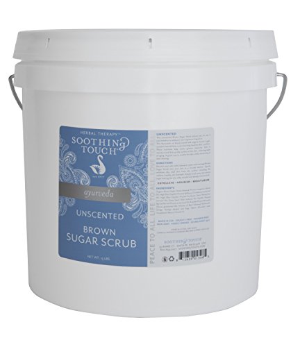 Soothing Touch Body Scrub - Gently Exfoliates, Moisturizes, Vegan, Unscented - 15 lb