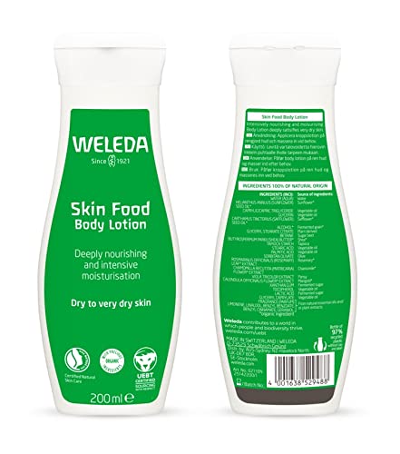 Weleda Skin Food Body Lotion - Nourishing, Parabens Free, Hydrating Formula - 6.8oz