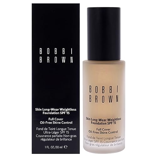 Bobbi Brown Foundation - Weightless Coverage, SPF 15, Natural Finish - #4, 1oz