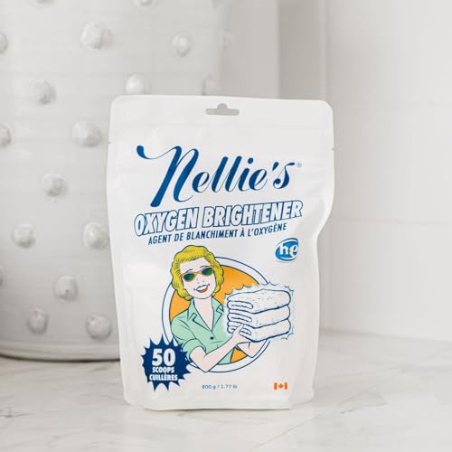 Nellie's Laundry Detergent Bundle - Chemical-Free Cleaning, Hypoallergenic Formula - 400 Loads