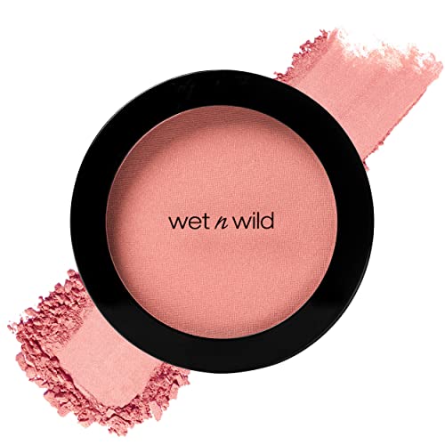 wet n wild Color Icon Blush - Effortless Glow, Jojoba Oil Infusion, Cruelty-Free - Nudist Society