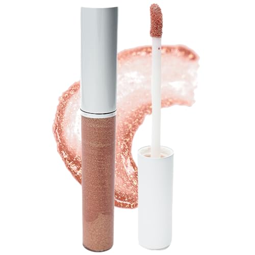 Pure Ziva Lip Gloss - Rich Pigment, Jojoba Base, Talc & Paraben Free - 0.15oz