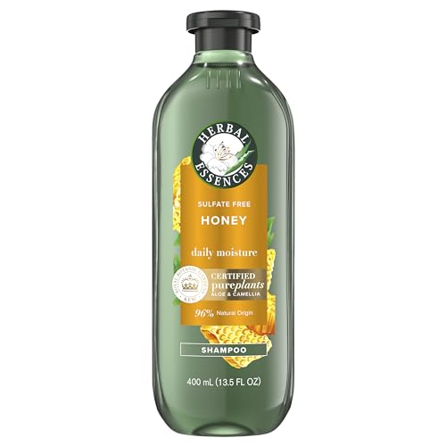 Herbal Essences Shampoo - Nourishes & Moisturizes with Aloe Vera, EWG Verified - 13.5 Fl Oz