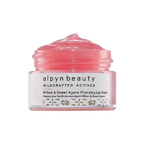 Alpyn Lip Mask - Hydrating Treatment for Fuller, Softer Lips with Wild Ingredients - 0.35 oz