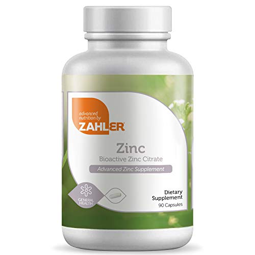 Zinc Supplement | 50mg, Immune Support, 90 Capsules