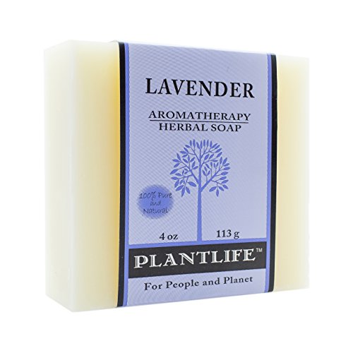 Plantlife Lavender Bar Soap - Moisturizing, Handcrafted with Plant-Based Ingredients - 4oz