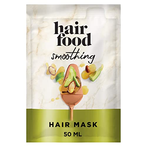 Hair Food Smoothing Avocado & Argan Hair Mask - Softens, Hydrates, Color Safe - 1.7oz