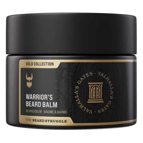 The Beard Struggle Warrior’s Beard Balm - Softens Itchy Hair, Natural Ingredients - 50g