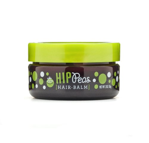 Hip Peas Hair Pomade - Light Hold, Hypoallergenic, Natural Ingredients - 2 oz Jar