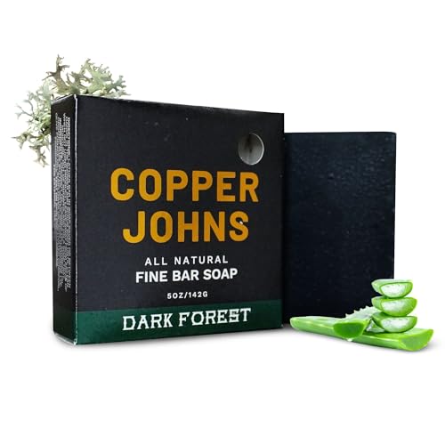 Copper Johns Body Wash - Nourishing Natural Oils, Invigorating Dark Forest Scent - 5 oz