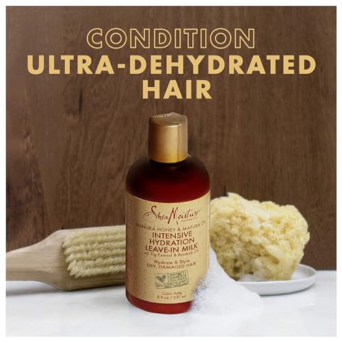 SheaMoisture Leave-In Hair Conditioner - Hydrates & Detangles with Manuka Honey, 8 oz