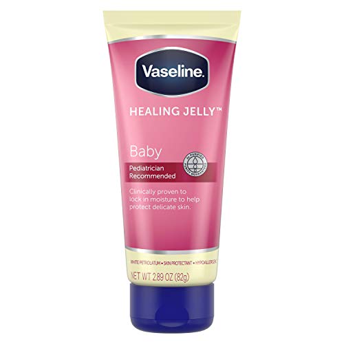 Vaseline Healing Jelly - Moisturizes & Protects Baby's Skin, Hypoallergenic - 2.89oz