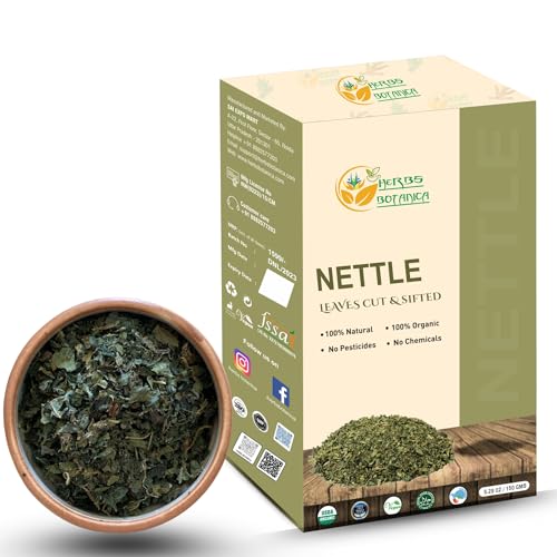 Herbs Botanica Nettle Leaf Herbal Supplement - Nutrient-Rich for Teas & Smoothies - 5.29oz