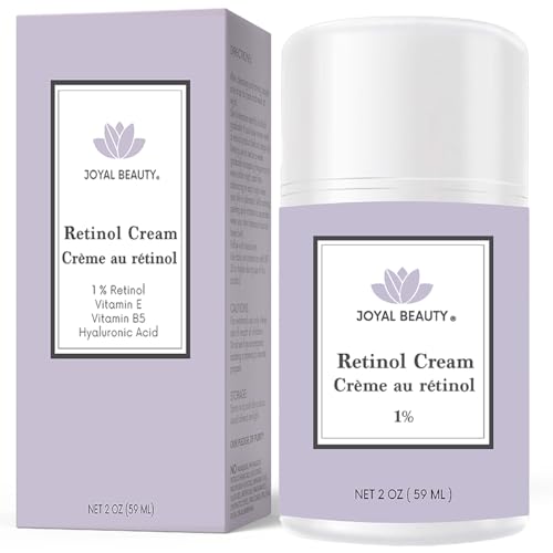 JOYAL BEAUTY Retinol Cream - Anti-Aging, Deep Hydration, Even Skin Tone - 1.7oz