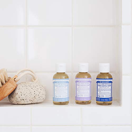 Dr. Bronner’s Baby Shampoo & Body Wash - Organic Oils, 18-in-1 Uses, Vegan - 2oz Travel Size