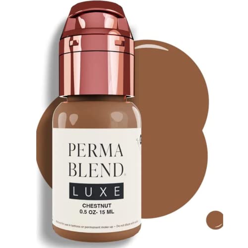 Perma Blend Luxe Lip & Cheek Stain - Vegan, Durable Color, Gamma-ray Sterilized - Chestnut 0.5oz