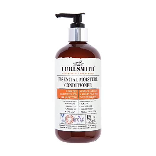 CURLSMITH Conditioner - Lightweight Frizz Control, Nourishing for Curly & Wavy Hair - 12 fl. oz