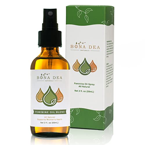 Bona Dea Naturals Feminine Deodorant Spray - Soothes Itch & Odor, Citrus Aroma - 2 oz