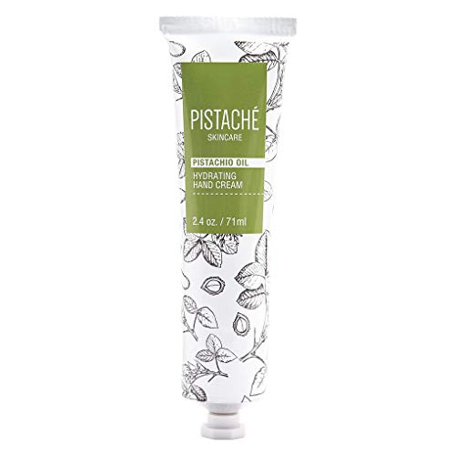 Pistaché Skincare Hand Cream - Hydrates & Nourishes with Pistachio Oil & Vitamin E - 2.4 oz