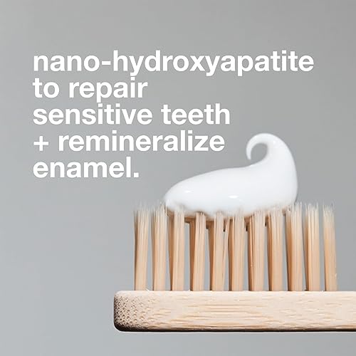 Davids Nano Hydroxyapatite Toothpaste - Remineralizes Enamel, Reduces Sensitivity - 1.75oz