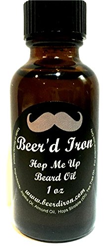 Hop-Me-Up Beard Oil - Promotes Beard Health, 100% Natural & Organic Ingredients - 1oz