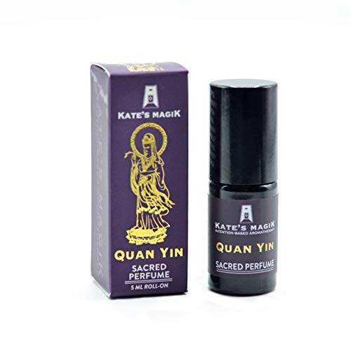 Kate's Magik Quan Yin Sacred Perfume - Inspires Kindness, 100% Pure Essential Oils - 10ml