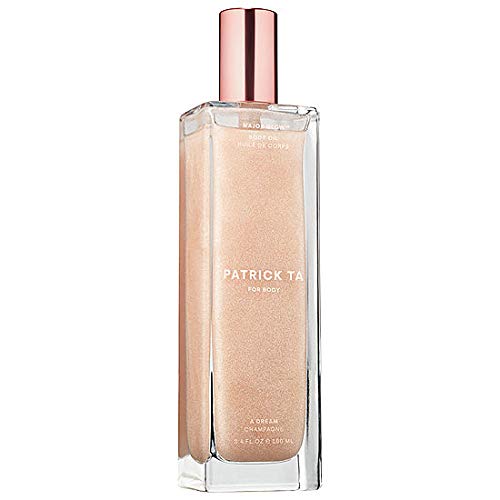 PATRICK TA Major Glow Body Oil - Illuminates & Nourishes, Vegan & Cruelty-Free - 3.4oz