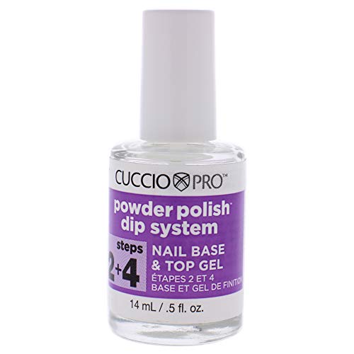 Cuccio Colour Dip Manicure Powder - Chip-Resistant, Glossy Finish, Nail Health Formula - 0.5 Oz