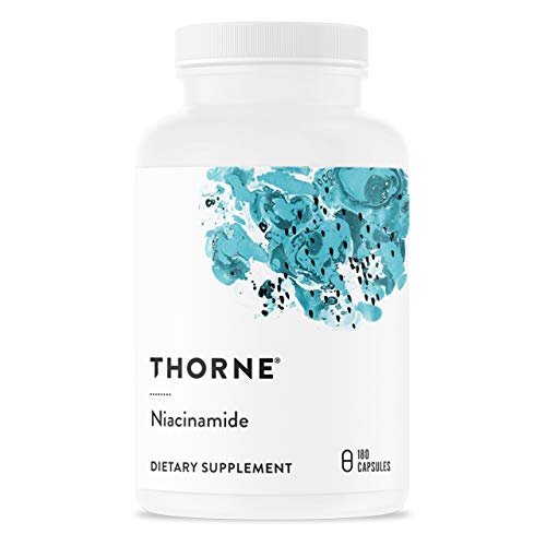 THORNE Niacinamide - Non-Flushing Vitamin B3, Supports Joint & Skin Health, 180 Capsules