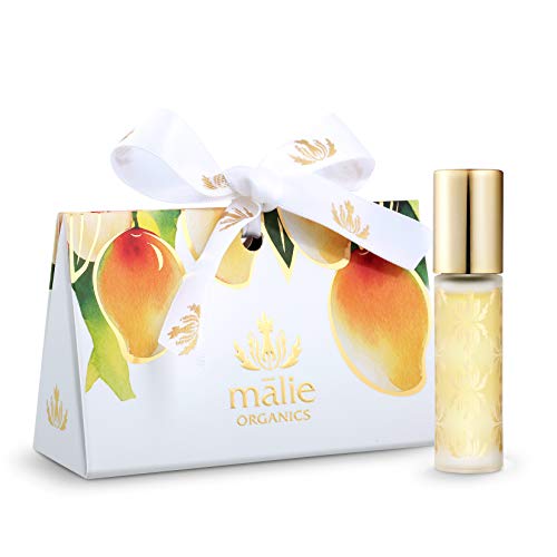 Malie Organics Mango Nectar Roll-On Perfume Oil - Cruelty-Free, Vegan, Paraben-Free - 10ml